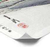 Volle maan en dennenboom (1896) - Ogata Gekko Poster (Hoek)