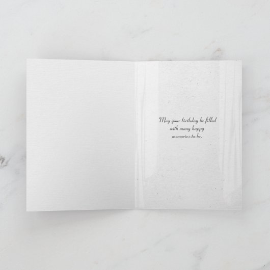 Volle maan en zeilboot op oceaan verjaardag kaart (Binnen)