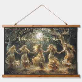 Volle Maan Fairy Dance Tapestries Hangend Wandkleed