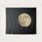 Volle Maan Fotografie Muur Kunst Tapestry Wandkleed (Voorkant (horizontaal))