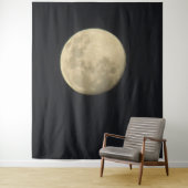 Volle Maan Fotografie Muur Kunst Tapestry Wandkleed (In situ)
