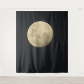 Volle Maan Fotografie Muur Kunst Tapestry Wandkleed (Voorkant)