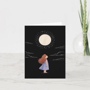 Volle Maan Gevoelens Ontwerp Astrologie Dierenriem Kaart