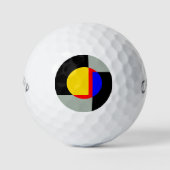 volle maan golfballen (Voorkant)