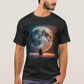 Volle Maan Groeten Lone Reiziger T-shirt