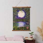 Volle Maan Hangend Wandkleed (Slaapkamer)