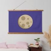 Volle Maan Hangend Wandkleed (Slaapkamer)