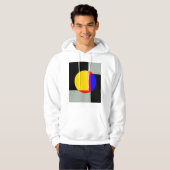volle maan hoodie (Voorkant volledig)