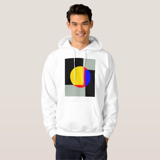 volle maan hoodie (Voorkant volledig)