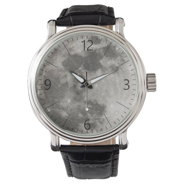 volle maan horloge (Voorkant)