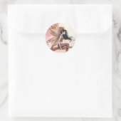 Volle Maan in Herfst Fee Stickers (Tas)