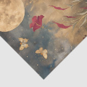 VOLLE MAAN IN WEIDE DECOUPAGE TISSUEPAPIER (Detail)