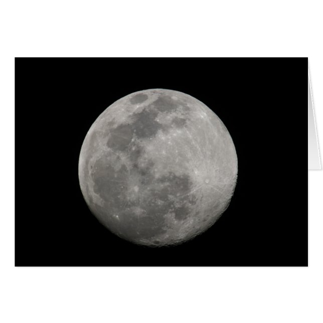 Volle maan in zwart en wit. Credit: Arthur (Voorkant Horizontaal)