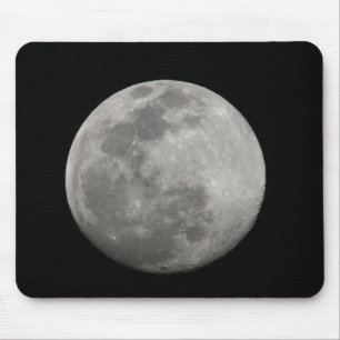 Volle maan in zwart en wit. Credit: Arthur Muismat