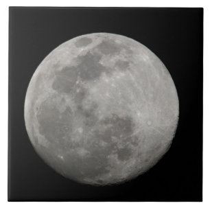 Volle maan in zwart-wit. Credit: Arthur Tegeltje