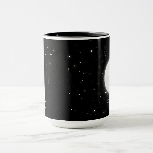 Volle maan Inspirerend Mok (Midden)