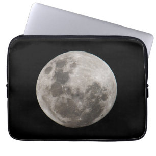 Volle Maan Johannesburg Zuid-Afrika Laptop Sleeve