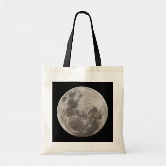 Volle Maan | Johannesburg Zuid-Afrika Tote Bag (Voorkant)