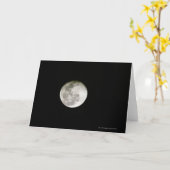 Volle maan kaart (Gele Bloem)
