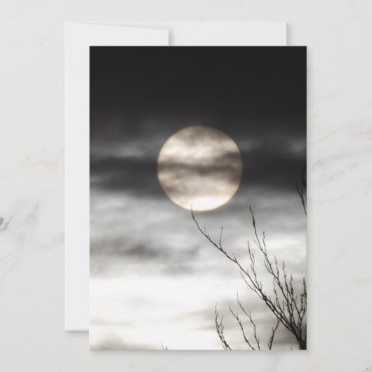 volle maan kaart (Voorkant)
