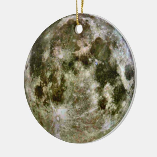 volle maan keramisch ornament (Links)