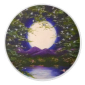 Volle Maan Keramische Knop (Voorkant)