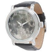 Volle Maan Kijk Ik Hou Van Je Naar De Maan En Teru Horloge (Gekanteld)