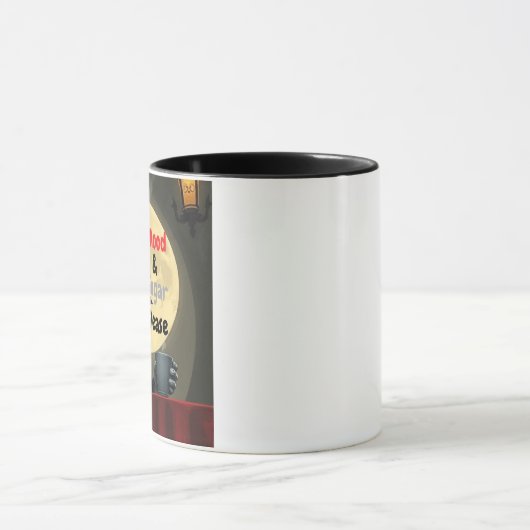 Volle maan koffie mok (Midden)