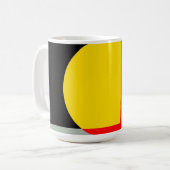 volle maan koffiemok (Voorkant links)