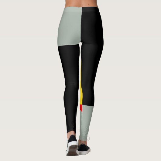 volle maan leggings (Achterkant)