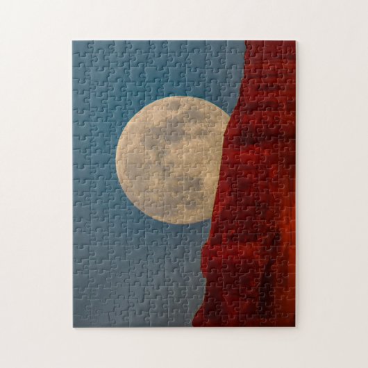 volle maan legpuzzel (Verticaal)