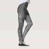 Volle Maan Maanoppervlak Leggings (Rechts)