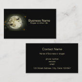 Volle Maan met Raven professional Visitekaartje (Voorkant / Achterkant)