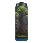 Volle Maan Midnight Swamp gepersonaliseerd Thermosbeker (Voorkant)