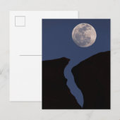 Volle Maan | Monument Valley, Arizona Briefkaart (Voorkant / Achterkant)