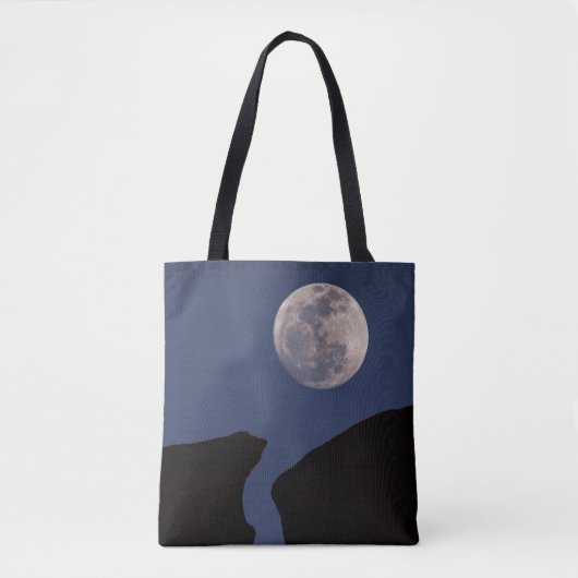 Volle Maan | Monument Valley, Arizona Tote Bag (Voorkant)