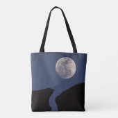 Volle Maan | Monument Valley, Arizona Tote Bag (Achterkant)