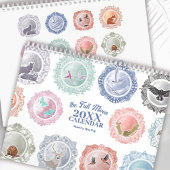 Volle maan noemt elk jaar geïllustreerde kunst kalender