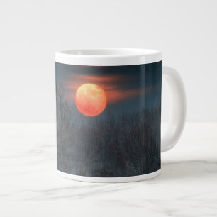 Volle Maan November in Scalenghe, Italië Grote Koffiekop