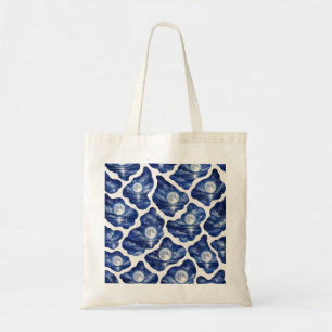 Volle Maan Oceaan Nacht Tote Bag