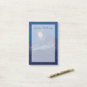 Volle Maan Opkomend | Grand Teton Driggs, Idaho Post-it® Notes (Op bureau)