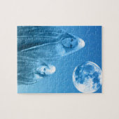 Volle Maan Opkomend Legpuzzel (Horizontaal)