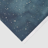 Volle Maan Over Schilderachtig Berglandschap Decou Tissuepapier (Detail)