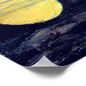 volle maan poster (Hoek)