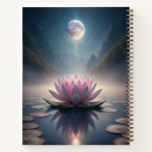 Volle Maan Reflectie - Lunar Witch Spiritueel Notitieboek (Achterkant)