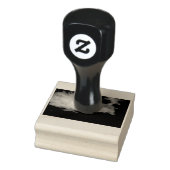 volle maan rubberstempel (Stempel)