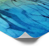 Volle maan schilderij poster (Hoek)