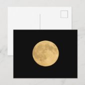 Volle Maan | Seattle, Washington Briefkaart (Voorkant / Achterkant)
