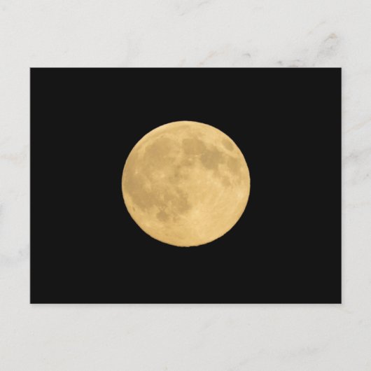Volle Maan | Seattle, Washington Briefkaart (Voorkant)