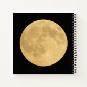 Volle Maan | Seattle, Washington Notitieboek (Achterkant)